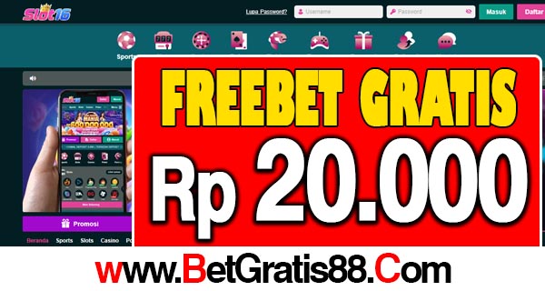 SLOT16-Freebet-Gratis-Rp-20.000-Tanpa-Deposit