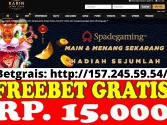 Freebet Gratis Rp 15 Ribu Tanpa Deposit Dari KABIN88