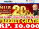 Freebet Gratis Rp 10 Ribu Tanpa Deposit Dari JUNIOR88