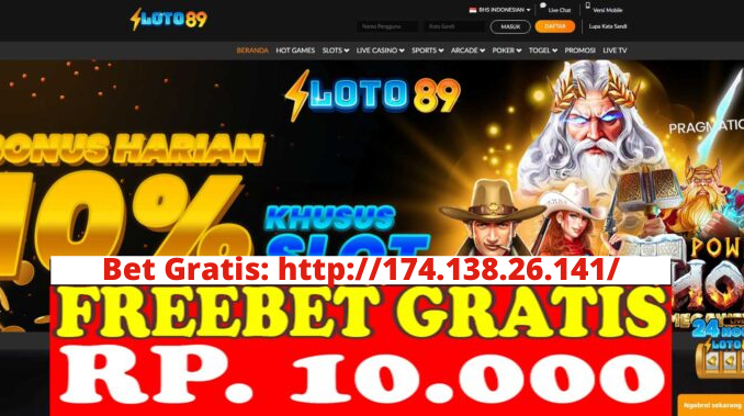 Freebet Gratis Rp 10 Ribu Tanpa Deposit Dari SLOTO89