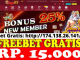 Freebet Gratis Rp 15 Ribu Tanpa Deposit Dari BAGUS77