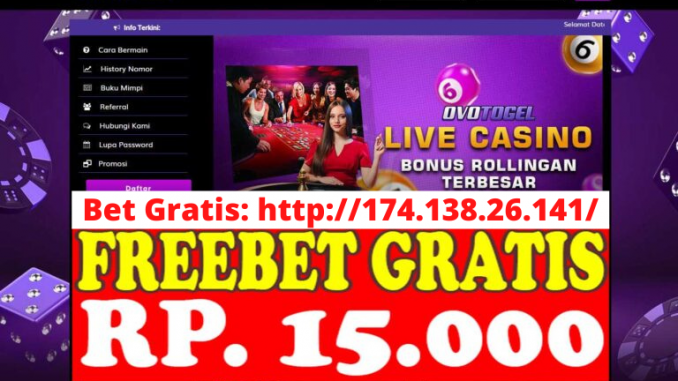 Freebet Gratis Rp 15 Ribu Tanpa Deposit Dari OVOTOGEL