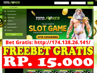 Freebet Gratis Rp 15 Ribu Tanpa Deposit Dari TOTOJOKER