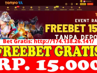 TEMPO88 Freebet Gratis Rp 15 Ribu Tanpa Deposit