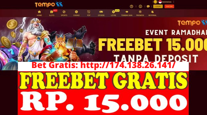 TEMPO88 Freebet Gratis Rp 15 Ribu Tanpa Deposit