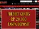 BOSQSLOT FREEBET GRATIS RP 20.000 TANPA DEPOSIT