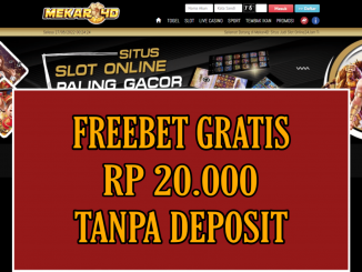 MEKAR4D FREEBET GRATIS RP 20.000 TANPA DEPOSIT