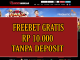 HOKININJA FREEBET GRATIS RP 10.000 TANPA DEPOSIT