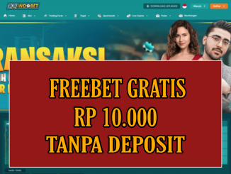 QQINDOBET FREEBET GRATIS RP 10.000 TANPA DEPOSIT