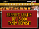 JAGOJP FREEBET GRATIS RP 15.000 TANPA DEPOSIT