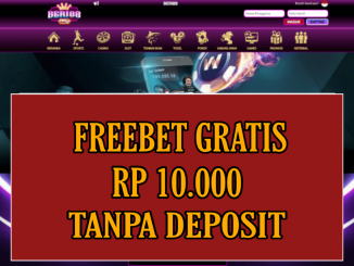 BERI88 FREEBET GRATIS RP 10.000 TANPA DEPOSIT