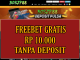 BOSSJP88 FREEBET GRATIS RP 10.000 TANPA DEPOSIT