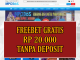 MPO365 FREEBET GRATIS RP 20.000 TANPA DEPOSIT