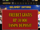 NAGATOP FREEBET GRATIS RP 15.000 TANPA DEPOSIT