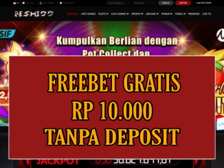 RESMI99 FREEBET GRATIS RP 10.000 TANPA DEPOSIT