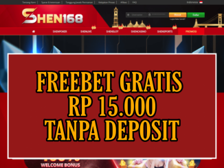 SHEN168 FREEBET GRATIS RP 10.000 TANPA DEPOSIT