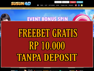 SUSUN4D FREEBET GRATIS RP 15.000 TANPA DEPOSIT