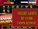 MANIAK123 FREEBET GRATIS RP 10.000 TANPA DEPOSIT