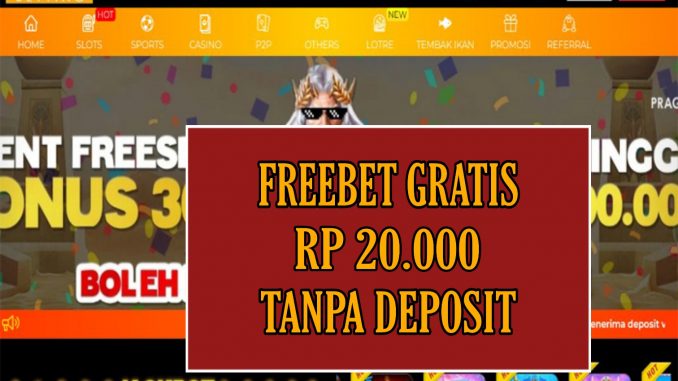 VIVOBETTING2 FREEBET GRATIS RP 20.000 TANPA DEPOSIT