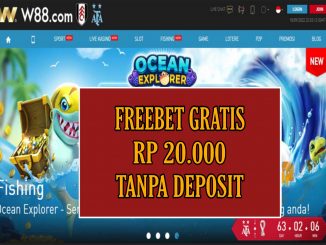 W88 FREEBET GRATIS RP 20.000 TANPA DEPOSIT