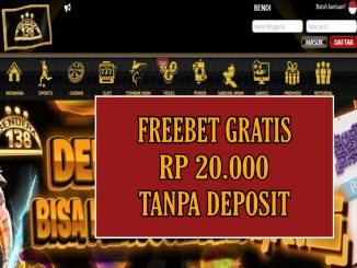 BENDERA138 FREEBET GRATIS RP 20.000 TANPA DEPOSIT