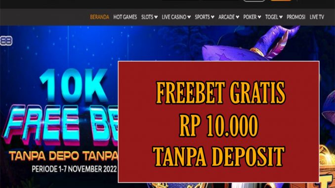 MIGO88 FREEBET GRATIS RP 10.000 TANPA DEPOSIT