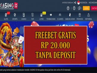 KASINOID FREEBET GRATIS RP 20.000 TANPA DEPOSIT