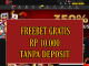 ZOLA77 FREEBET GRATIS RP 10.000 TANPA DEPOSIT