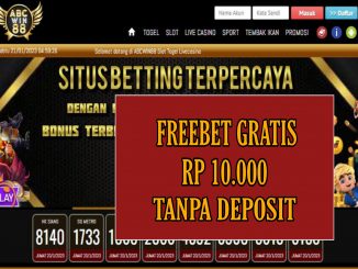 ABCWIN88 FREEBET GRATIS RP 10.000 TANPA DEPOSIT