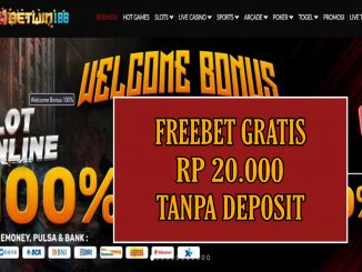 BETWIN188 FREEBET GRATIS RP 20.000 TANPA DEPOSIT