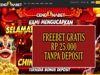 CENDANABET FREEBET GRATIS RP 25.000 TANPA DEPOSIT