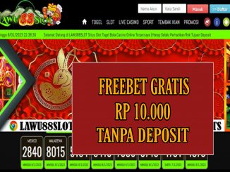 LAWU88SLOT FREEBET GRATIS RP 10.000 TANPA DEPOSIT