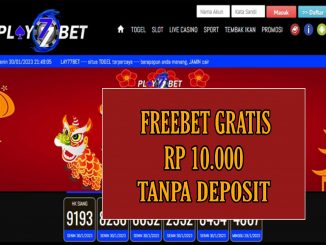 PLAY77BET FREEBET GRATIS RP 10.000 TANPA DEPOSIT