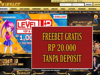 UKIRLOT – FREEBET GRATIS RP 20.000 TANPA DEPOSIT